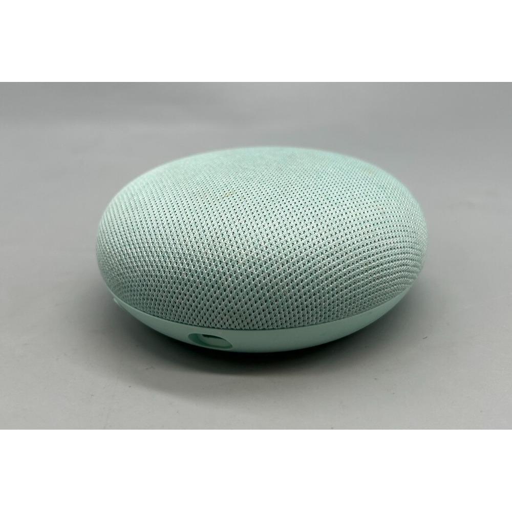 Google Home Mini Smart Speaker - Unit Only - Aqua (H0A)(Gen 1) - Tested